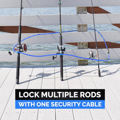 DocksLocks Fishing Rod & Reel Lock